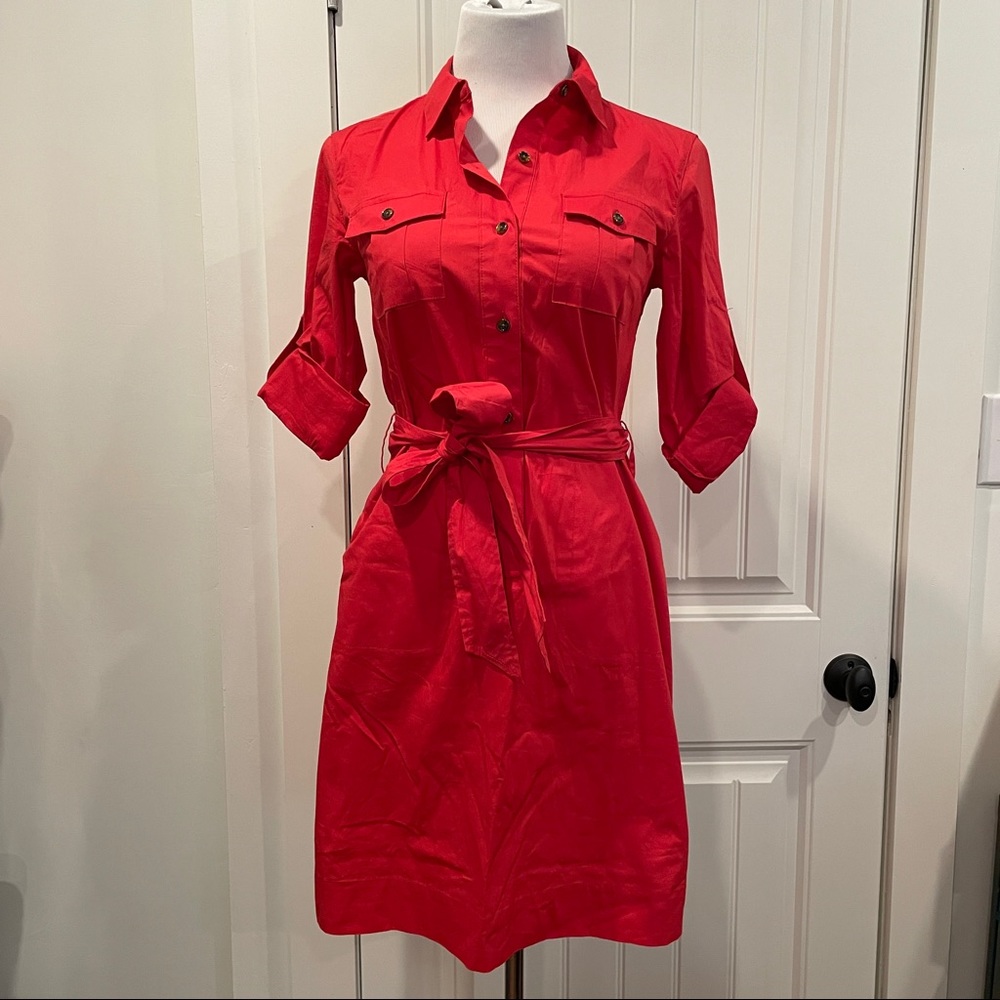 2/$20 Banana Republic Shirt Dress sz 4